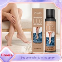 Leg Concealer Spray Self Tanning Long Lasting Waterproof Even Skin Tone Nourishing Legs Brown Boosting Spray Face Body Outdoor