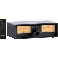 NEOHIPO ET30 Verstärker-Lautsprecherwahlschalter mit VU-Meter und DB-Panel-Anzeige Audio-Selektor