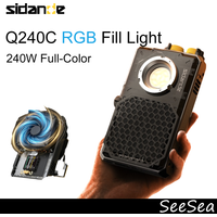 Sidande Q240C RGB Full-Color 240W High-Power Lightweight Fill Light Outdoor Professional Photography Light QUANTUMN Series