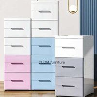 Drawer-type Plastic Bathroom Cabinets for Home Modern Multi-layer Cabinet Furniture Simple Storage Household for Balcony