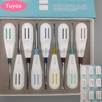 9 teile/satz Edelstahl Dental Luxating Lift gebogene Wurzel Aufzug Zahnmedizin chirurgischen Schrauben dreher