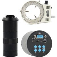 1080P 60FPS HDMI VGA USB Type C Video Microscope Camera C Mount Lens for Repair Digital Images Acquisition Multilingual