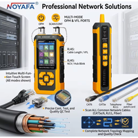 NOYAFA NF-8518 Network Cable Tester Optical Wire Tracer with OPM VFL POE NCV Port Flash Length Measurement image 4