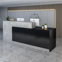 Modern Salon Bar Counter Cashier Counter Luxury Simple Reception Desk Beauty Professional Kassentisch Commercial Furniture