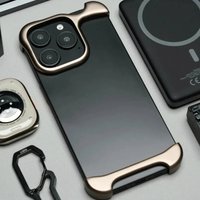 Luxury Ultra Minimalist High-end Lightweight Phone Cover Aluminum Metal for IPhone16 Pro Max IPhone13 14 15Pro Bumper Phone Case