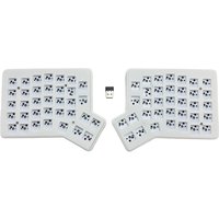 Redox wireless 2.4G split keyboard kit ergo hot swappable pcb VIAL rebinding