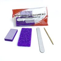100 Sets Pedicure kits Nail Tools Professional Nail Salon Manicure Set Disposable Nail Maintenance Tool