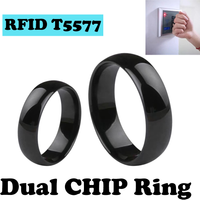 T5577 Rewritable Smart Ring RFID Clone Badge EM4305 Changeable Duplicator Token 125KHz Copy Tag Proximity Copier Card