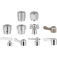 Triangle Valve Small Spout Dish Basin Faucet Handle Switch Handle Accessories Single Cold Quick Open Valve Core Handwheel