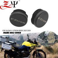 2PCS Frame Hole Cover Caps Plug Decorative Frame Cap Set Fit For Suzuki V-STROM 800 DE VStrom 800DE 2023 2024 Motorcycle