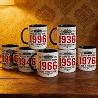 A Legend Was Born Vintage Coffee Mug Ideas Present for Man Dad Grandpa 80th 60th 40th Birthday Gift for Men Women 70 Year Old