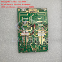 1pcs 500W High-Power RF Amplifier Board (MRF6VP3450H), 400-900MHz,36-50V, 5-25W Input, Tested PCB, Working Properly