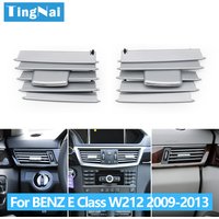 Car Front Dashboard Left Right Central Heater Air Vent Grille Repair Kit For Mercedes Benz Sedan W212 2009 2010 2011 2012 2013