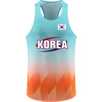 KOREA Men Run Vest Tank Top Speed Fitness Running Shirt Sleeveless Singlet
