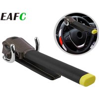 EAFC Car Steering Wheel Anti-theft Lock Bold Stainless Steel Foldable Anti-theft Security Car Lock Protection T-LockTravel Lock