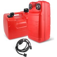 Corrosion Resistant Fuel Tank 12L 24L Explosive Proof Outboard Motor Oil Pipe for HIDER Brand Inland Boat Paddling Accesso...
