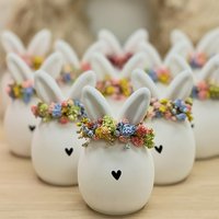 1pc Reusable Silicone Clay Mold Compatible for Easter Egg & Bunny Shaped WaxCandle Making, Soap Making, Spring Decorations