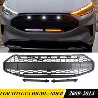 Front Grill With Led Lights Bumper Grille Auto Parts Accessories Decoration Fits For Ford 2023 2024 Transit Connect Grill