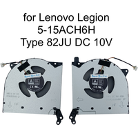 CPU GPU Cooling Fan for Lenovo Legion 5-15ACH6H Type 82JU, R7000P Y7000P 2021 DC10V Gaming Laptop Cooler Radiator 5H40S20304