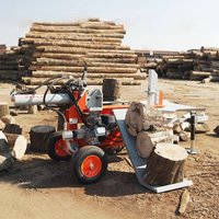 Customized 28-Ton Hydraulic Log Splitter Wood Cutting Equipment Wood Splitter Forestry Machinery