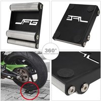 AliExpress JFGRACING Stands Chain Clean Roller Ramp Portable Universal Wheel Cleaning Bracket Clean Tool For Street Dirt bike Motorcycle Accessories