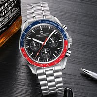 2026 New PAGANI DESIGN 500 Speedometer bezel Luxury Men's Watches Sapphire Moon Quartz Man watch Japan VK63 Movt Chronograph