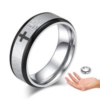 Magic Tricks Floating Ring Magic Trick Metal Cool Floating Toys For Close Up Stage Kids Adults Street Performance Party Props
