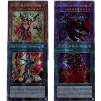 Yu-Gi-Oh! Collection DIY Proxy Cards Magician of Destruction Secrets of Dark Magic The Gaze of Timaeus Magicians Apprentice Gift