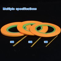 1/2/3mm 18meters Model Spraying Coating Color Ultra Tape Fine DIY Special Masking Wide Model Covering Tape