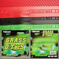 TIBHAR Grass D.TecS Table Tennis Rubber Sheet Long Pimples OX No Sponge Ping Pong Topsheet Made in Germany