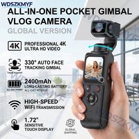 AliExpress NONE 4K Ultra Handheld Vlog Video Camera With 330° Face Tracking Touch Screen Sports DV Action camera for Outdoors Cycling Motorcycle