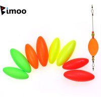 Bimoo 10pcs/lot Fishing Foam Float Catfish Fishing Rig Float For Pompano Whitings Corvina Snappers Rigs Fishing Rig Accessories