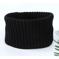 1PC Winter Neck Warmer Scarf Thick Warm Elastic Collar Convertible Headband-like Accessory for Outdoor Casual Office