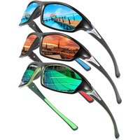 AliExpress AWGSEE 3PSC Polarized Fishing Sunglasses Men Women Cycling Driving Hiking Sun Glasses Anti-glare UV400 Eyewear TAC Lens