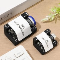 3ml/5ml Vial Label Applicator Easy Alignment Precise Sticker Tool Reusable Time-Saving Small Bottle Labeling Tool Set