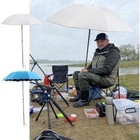 Plant Shade Umbrella with Metal Stake Weatherproof Sun Shade Outdoor fishing umbrella Stable insertion design Garden Supplies