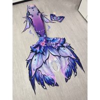 NEW Mermaid Tail For Swimming Adult Swimmable Swimsuit Can Add Monofin For Free Diving Model Photoshooting Dress