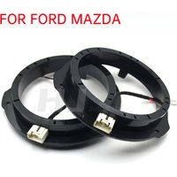 2pcs Car Speaker Pad Adapter Washer Stand Base Ring Sub Woofer Audio Mount 6.5 Inch Bass Horn Pad Special Plug for Ford Mazda