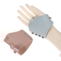 1pc Professional Makeup Artist Gloves Color Palette Leather Gloves Painting Makeup Color Matching Gloves Beauty Drawing Tools