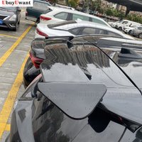 Roof Spoiler For BMW 1 Series E81 E82 E87 E88 2004-2011 REAR WING SPOILER Abs Carbon Look Lip Spoiler Hatchback Universal
