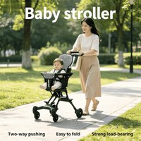 Urban Walk Lightweight Baby Stroller - Compact & Foldable with One-Hand Reversible Seat - Ideal for Toddlers on The Go Cart