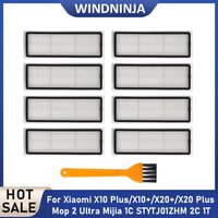 For Xiaomi X10+/X10 Plus/X20+/X20 Plus Mijia 1C/1T/2C/Mop 2 Ultra For Dreame L10S Ultra Robot Vacuum HEPA Filter Filters Parts