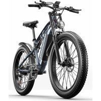 AliExpress Shengmilo MX05 Electric Bicycle 26 Inch Fat Tire 1000W Motor 48V17.5AH Lithium Battery Off Road Adult Mountain E-bike