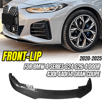 For BMW 4 Series G24 G26 4 Door 430i 440i I4 Gran Coupe 20-25 Front Lip Spoiler Lower Guard Splitter Body Kit Car Upgrade Parts image 4