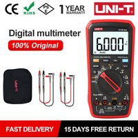 UNI-T Multimeter Digital Professional UT15B MAX 1000V AC DC Voltage Tester Ammeter Frequency Meter Temperature Diode Test