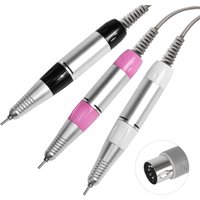 35000rpm 5Pins Electric Nail Drill Machine Handle Handpiece Pedicure Replacement Pen Manicure Beauty Tool ABE Accessory