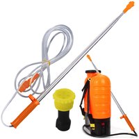 2.6m Stainless Steel Telescopic Spray Rod Gardening Sprayer Rod Gardening Tools Agricultural Sprayer Wand Sprayer Accessory