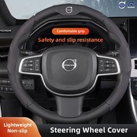 Car Steering Wheel Cover Auto Logo Decor Accessories Valve Cap For Volvo Rdesign XC90 V90 V60 XC60 XC40 V40 EC40 EX40 S60 EX90