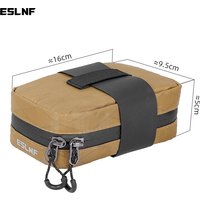 AliExpress ESLNF Quick Locking Bike Saddle Bag Waterproof Portable Road Bicycle Rear Bag Ultralight MTB Storage Bag Bike Accessories