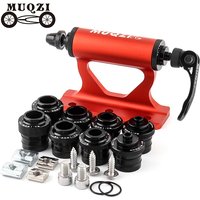 MUQZI Thru Axle Fork Mount Bike Rack Quick Release Bicycle Carrier for Car Roof Truck Bed and Storage